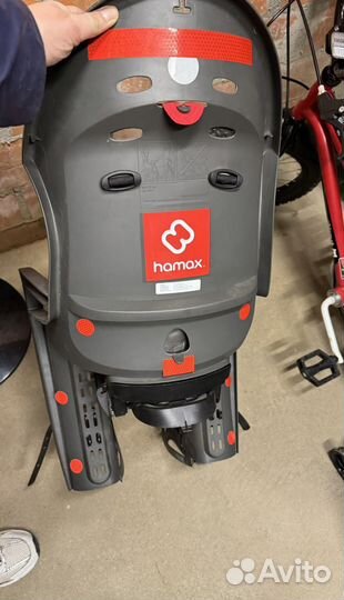 Детское велокресло hamax smiley