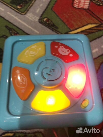 Кубик развивающий, со светом и музыкой