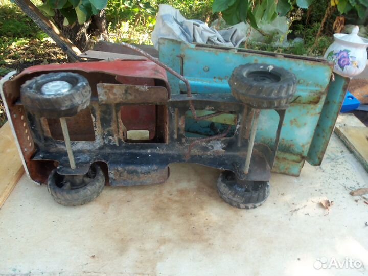 Железная машинка волгарь СССР