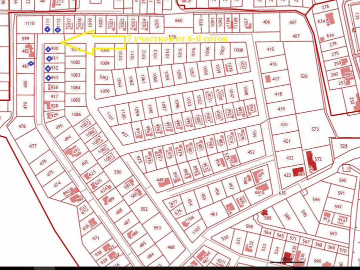 Участок 6 сот. (ИЖС)