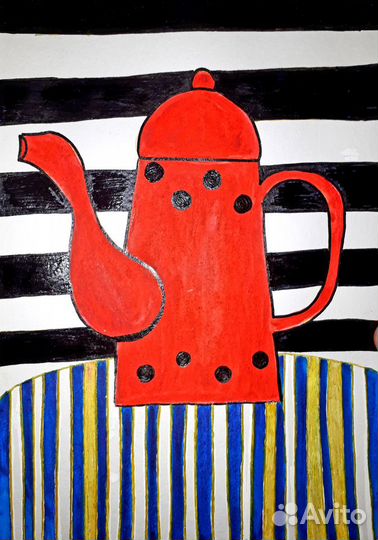 Картина Чайник А4,Ангел А3 и мн др
