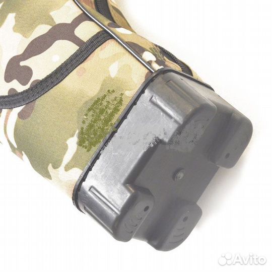 Кофр жесткий для удилищ 135 см, 1 карман, цвет:кмф