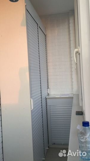 Шкаф с рольставнями на балкон по вашим размерам