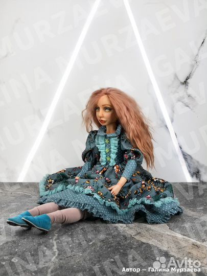 Авторская будуарная кукла ручной работы