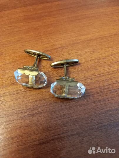 Запонки Горный Хрусталь СССР