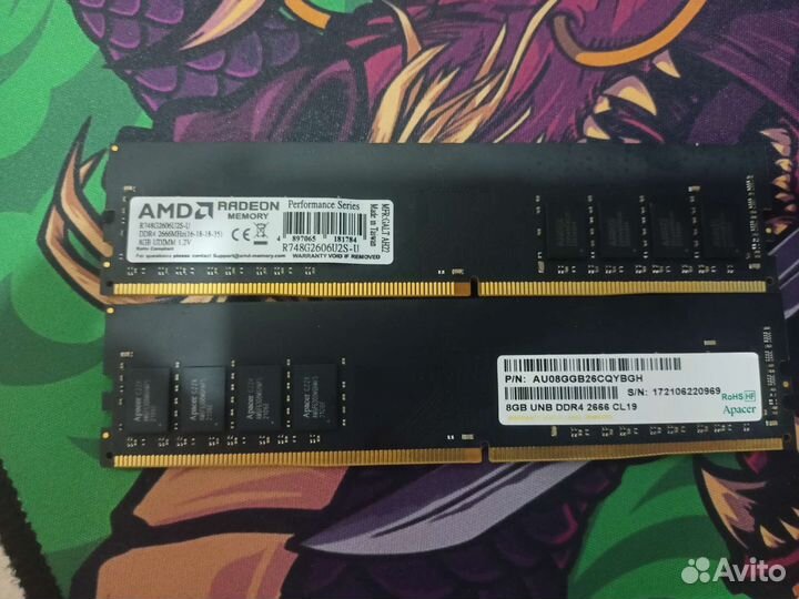 Оперативная память ddr4 16gb 2666mhz