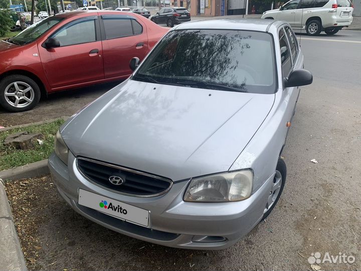 Hyundai Accent 1.5 МТ, 2006, 189 000 км