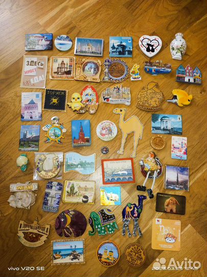 2 магнита на холодильник