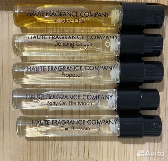 Пробники духов Haute Fragrance Company