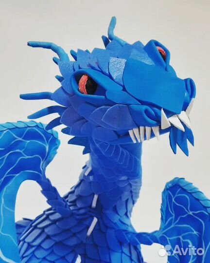 Светильник - дракон, ручная работа