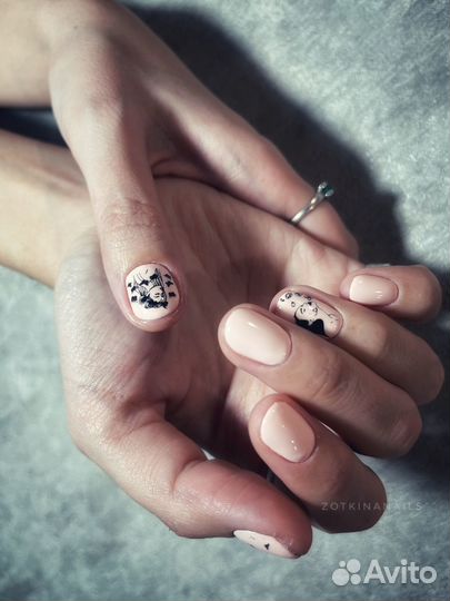 Маникюр с покрытием гель-лак