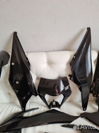 Новый Пластик UFO KTM EXC/EXC-F 2020-23 Черный