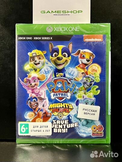 PAW Patrol Мега-щенки спасают Бухту Прик-ний Xbox
