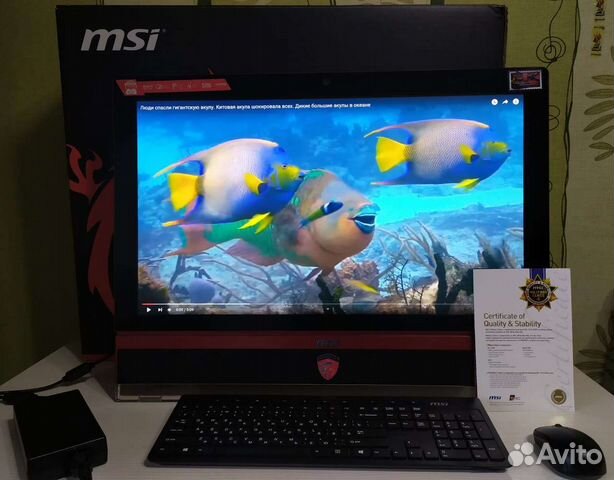 MSI AG270 моноблок игровой купить в Москве | Электроника | Авито