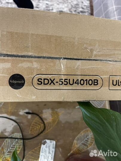 Телевизор Sber 55 дюймов, 4К UHD, SDX-55U4010B