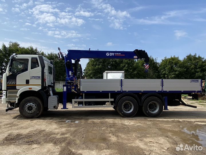 FAW J6P-375 с КМУ, 2023