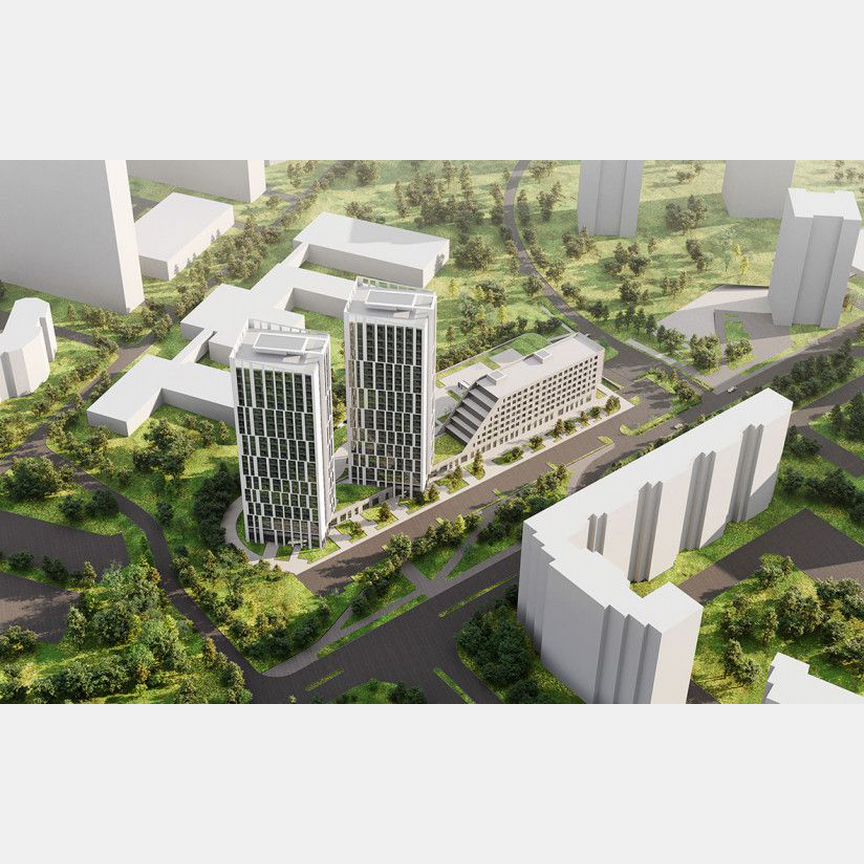 1-к. квартира, 36 м², 18/25 эт.