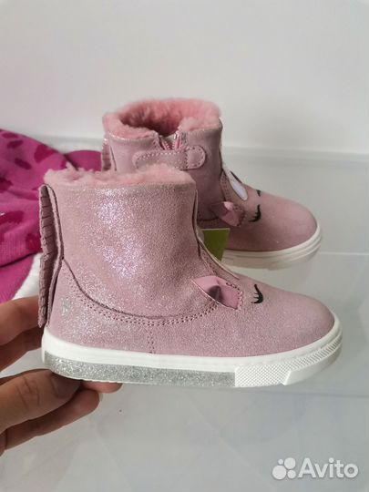 Primigi Италия новые утепленные ботинки