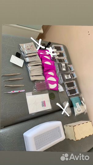 Материалы для наращивания ресниц