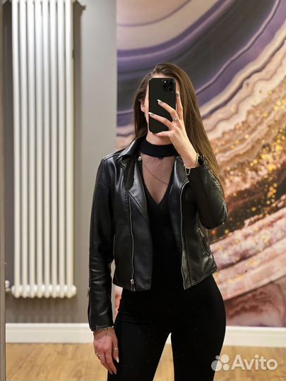 Кожаная куртка House