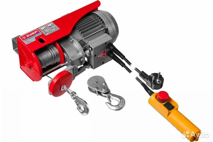 Электротельфер 0,25 т зубр зэт-250