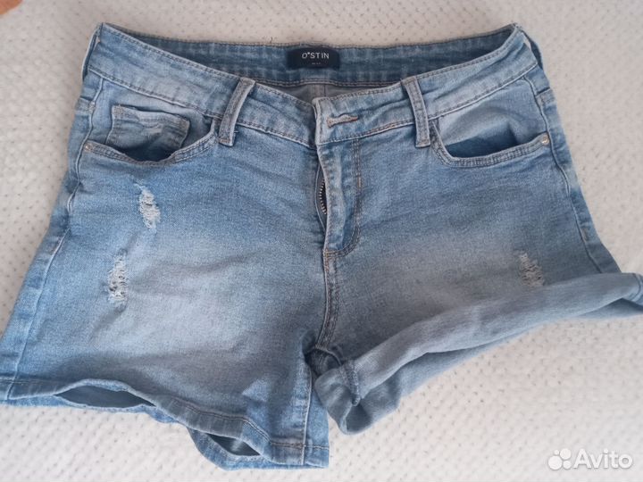 Шорты джинсовые