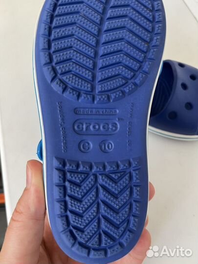 Сандалии crocs c10 для мальчика оригинал новые