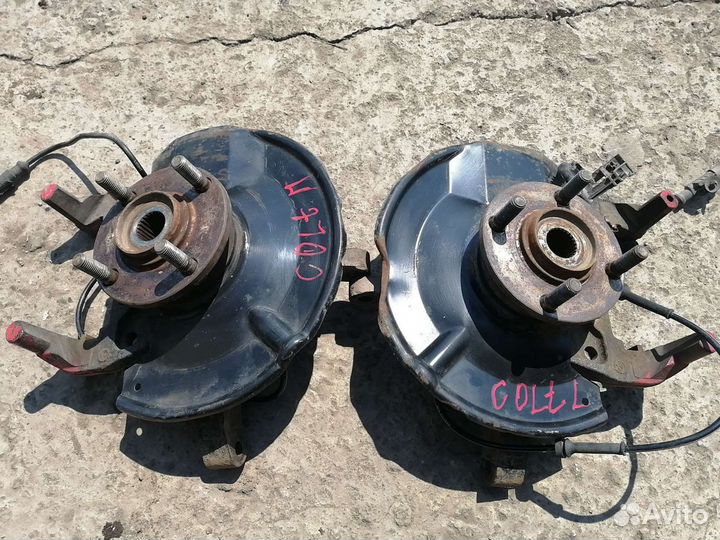 Кулак поворотный правый mitsubishi colt