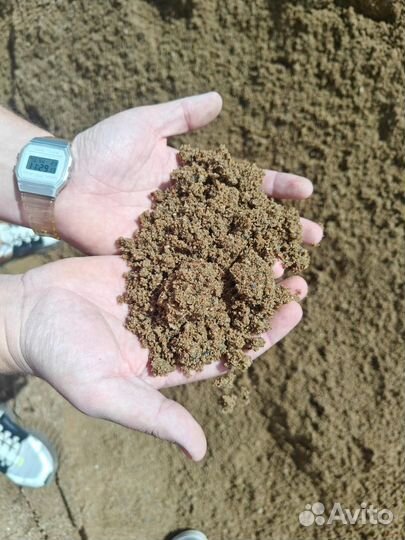 Песок сеянный карьерный мытый