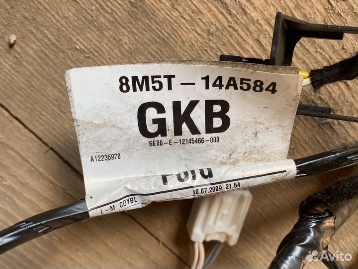 Проводка двери передней левой ford Focus 2 08-11