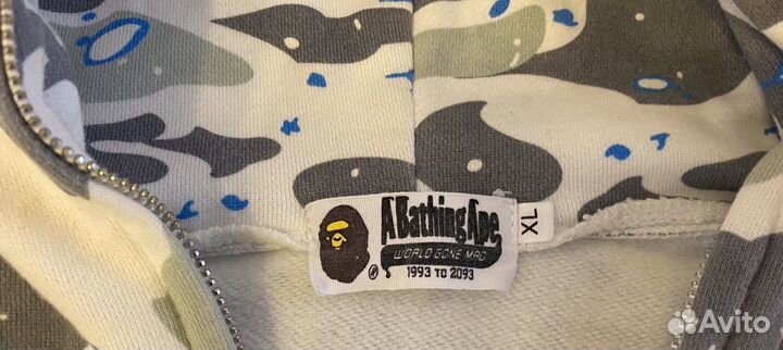 Зип худи bape