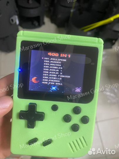 Портативная игровая приставка Sup Gamebox 400in1