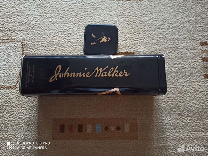 Тубус металлический для виски