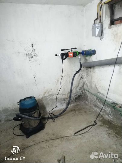 Алмазное бурение без пыли и грязи, алмазная резка