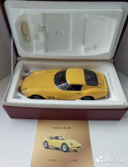 1:18 CMC Ferrari F275 GTB/C и каталог