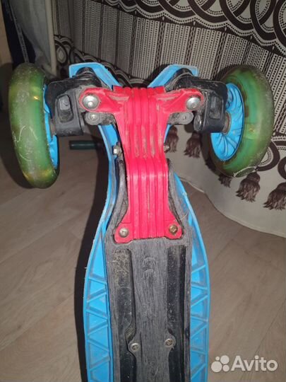 Самокат детский трехколесный бу