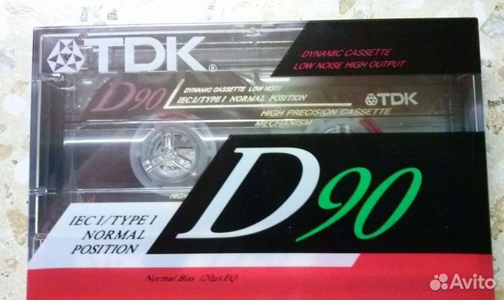 Аудио кассета TDK D90