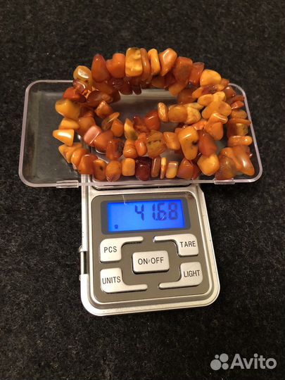 Янтарные бусы СССР