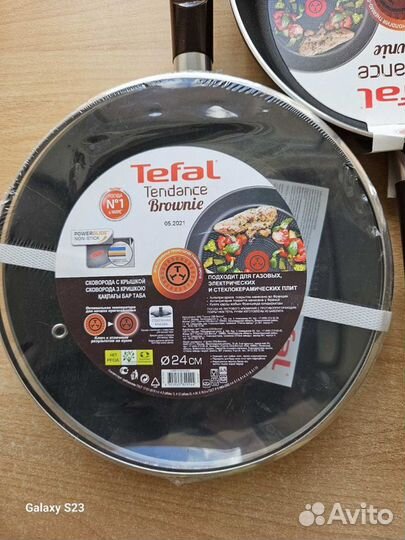 Сковорода Tefal Tendance Brownie 24 см без крышки