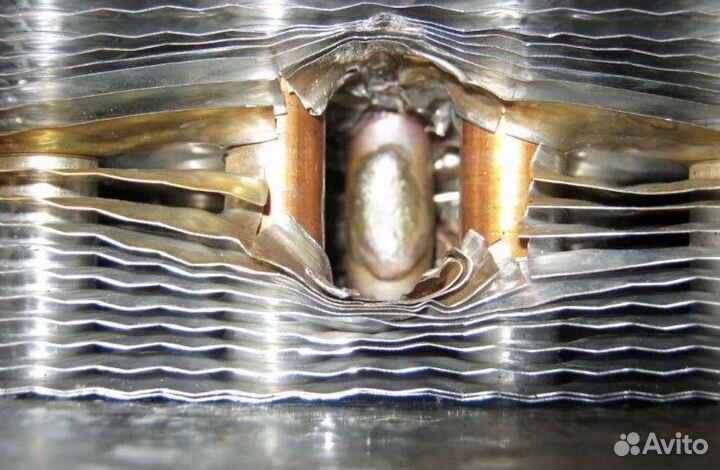 Пайка радиаторов теплообменников газовых колонок