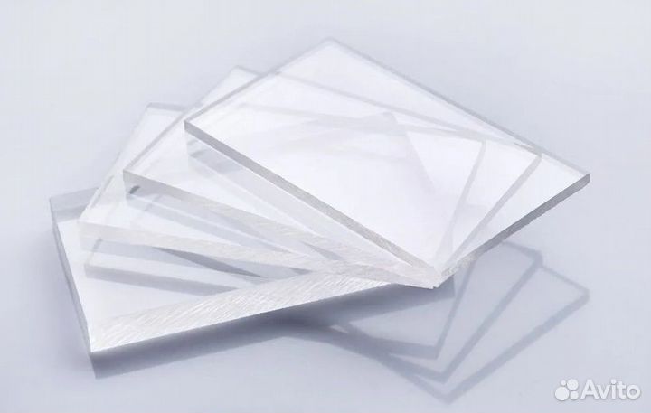 Монолитный поликарбонат 5 мм. прозрачный