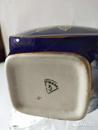 Ваза для цветов Гжель