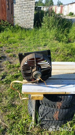 Вентилятор встраиваемый, эл.двигатель 380в., 50вт