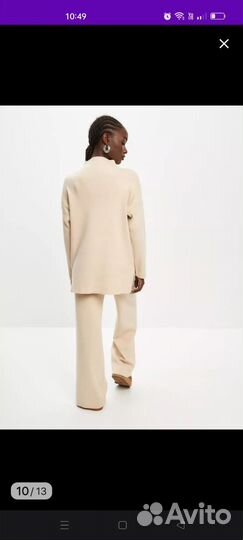 Костюм женский теплый трикотажный