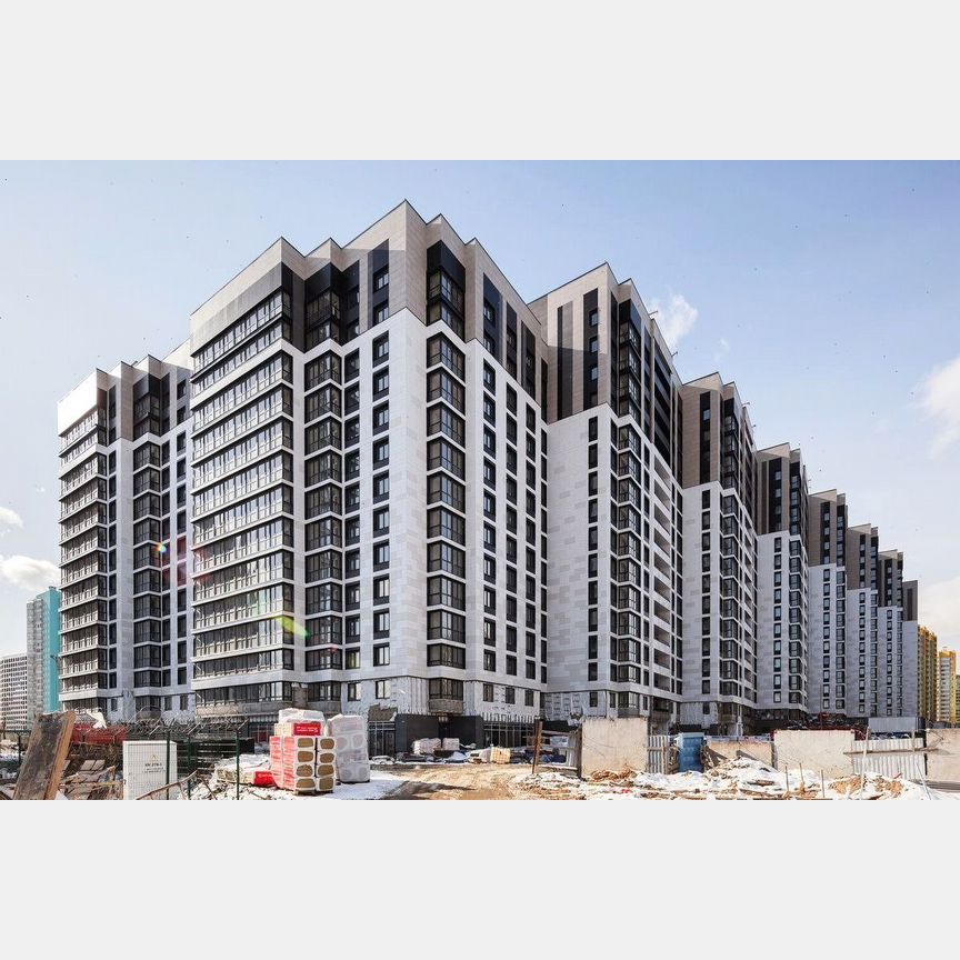 2-к. квартира, 54,3 м², 1/16 эт.