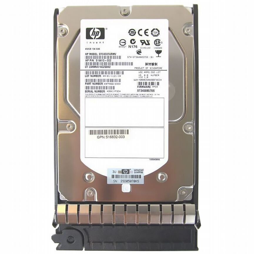 [583717-001] Жесткий Диск Hp Eva Ap871a 450gb Sas 583717-001