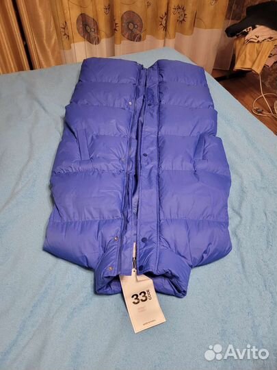 Жилет утепленный женский,оверсайз