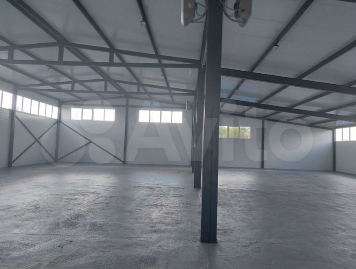 Теплый склад, производство 720 м². 1 этаж. Ворота