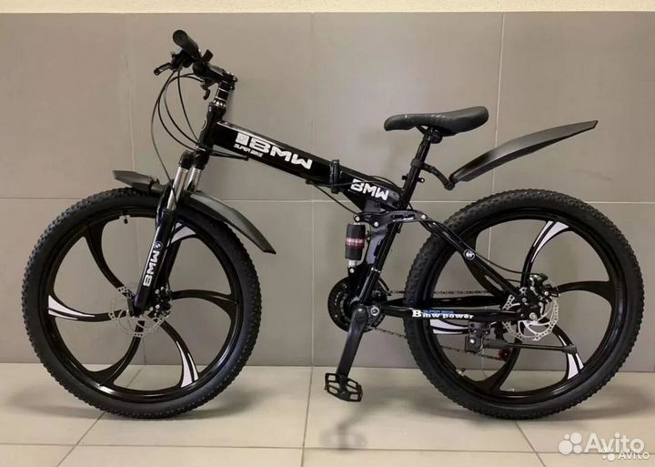 Горный велосипед с литыми Чёрный