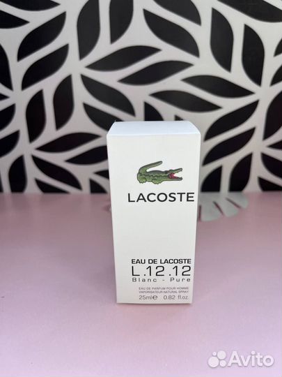 Lacoste L.12.12 blanc – pure Тестер (Duty Free)